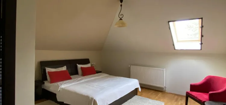 Cameră dublă la mansardă